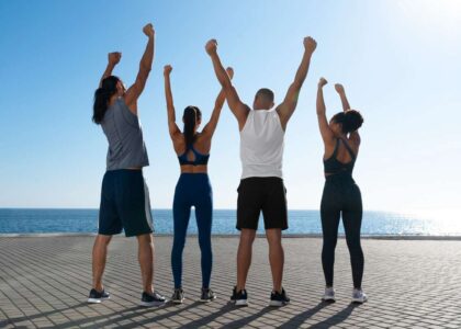 men-women-celebrate-success