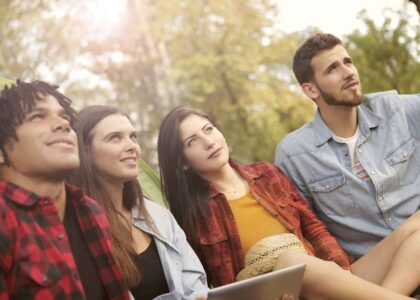 mixed-ethnic-group-outdoor-sunshine