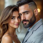 man-woman-couple-portrait